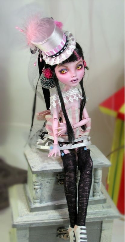 OOAK Monster High Ghostly Repaint by Nickii Rose 