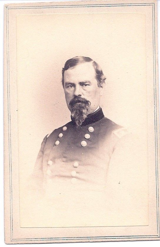  Era CDV Union Major General Irvin MC Dowell Bull Run Commander