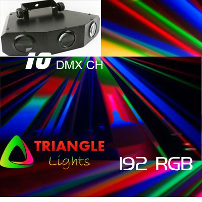 LED RGB Party Effect DJ Sound Active Light Triflash