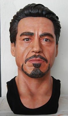 Robert Downey Jr. iron Life size Bust 11 statue