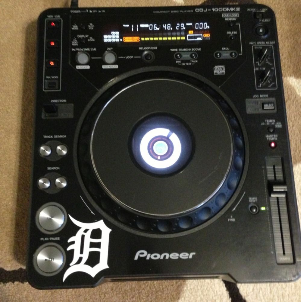 Pioneer Cdj1000mk2 Cdj 1000 Mk2 Pro Club Dj Turntable AWESOME