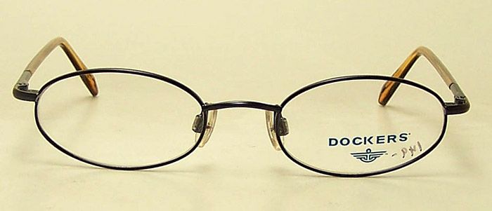 New Dockers Eyeglasses Mens Blue Spring Hinge Dockers Brand Eye