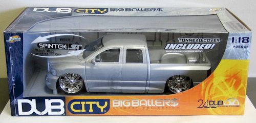 2003 Dodge RAM 1500 Diecast Lowrider Model Trucks Silvr