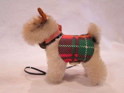 vintage vogue doll steiff ginny s pup terrier dog