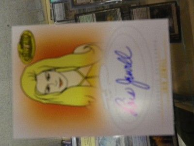 A35 Lois Jewell Auto Card as Drusilla Star Trek Complete Animated
