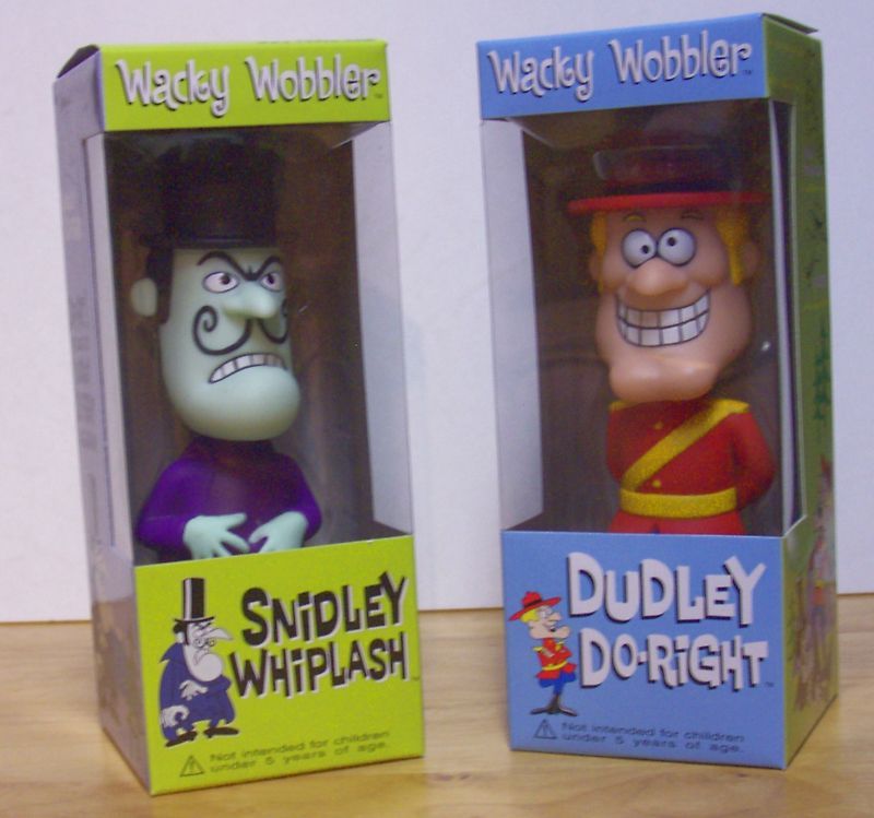 Funko Dudley Doright Snidely Whiplash Wobbler Set