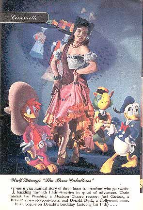 Donald Duck 1944 Three Caballeros Art Pictorial