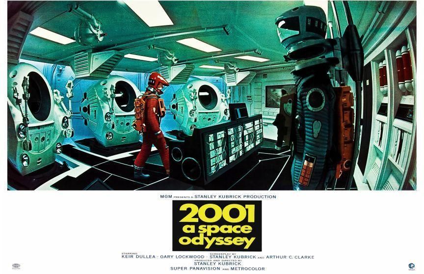   Odyssey POSTER Stanley Kubrick Sci Fi Classic Keir Dullea HAL 9000