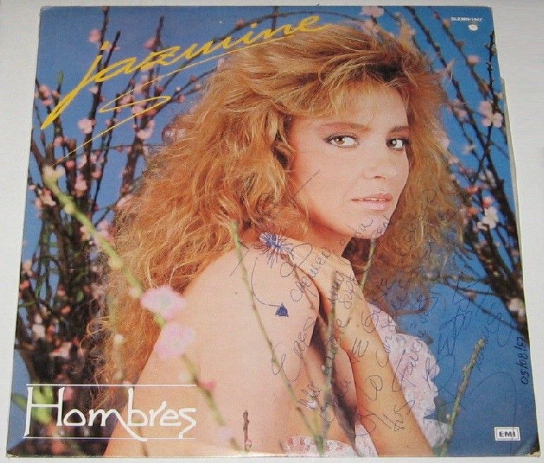 Jazmine Athie Hombres Autographed LP Oscar