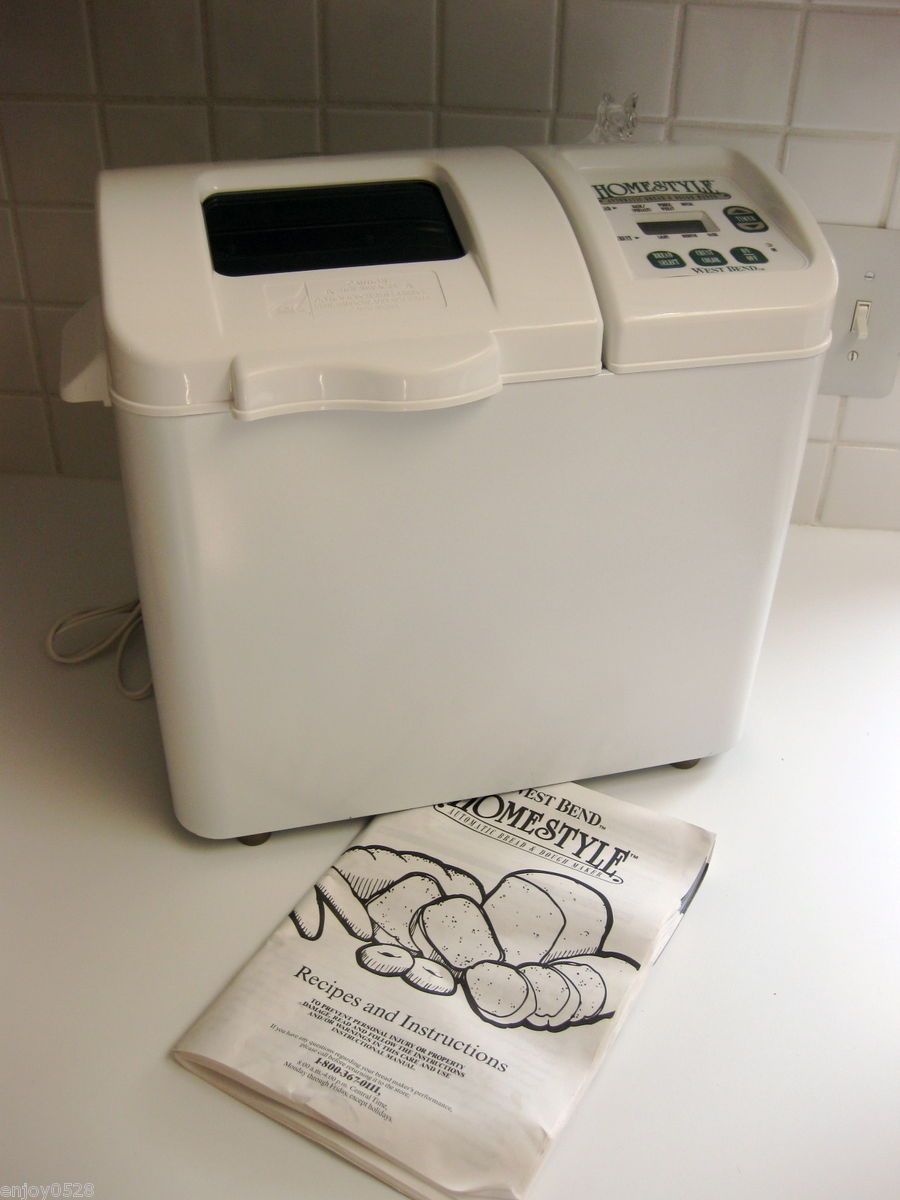 West Bend Homestyle Automatic Bread Maker Machine 41055