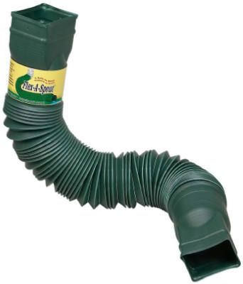 Amerimax Flex Green Gutter Downspout Extension 85011