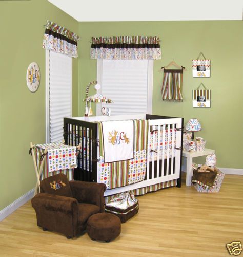 Dr Seuss Infant Boy or Girl ABCs 16pc Complete Nursery Room Crib Set