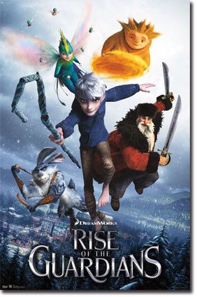 Dreamworks Rise of the Guardians Movie Poster