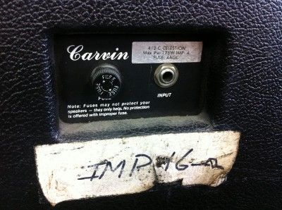  ZAPPA OWNED PLAYED X100B Amp Head & 412 Came from Dweezil 100 4x12