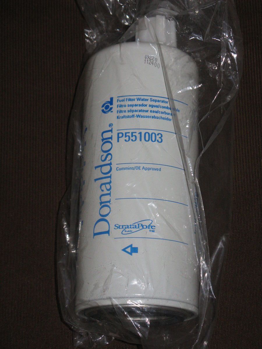 Donaldson P551003 Fuel Filter Water Separator New in SEALED Plastic