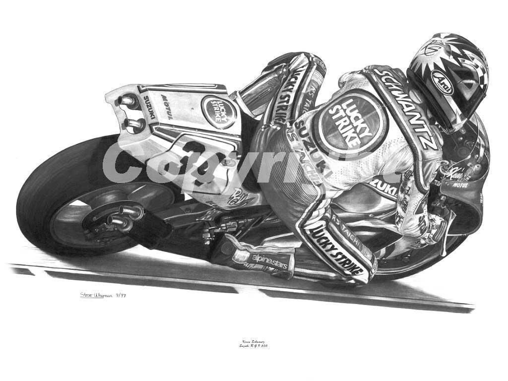 Mick Doohan Rear Print Others by Steve Whyman