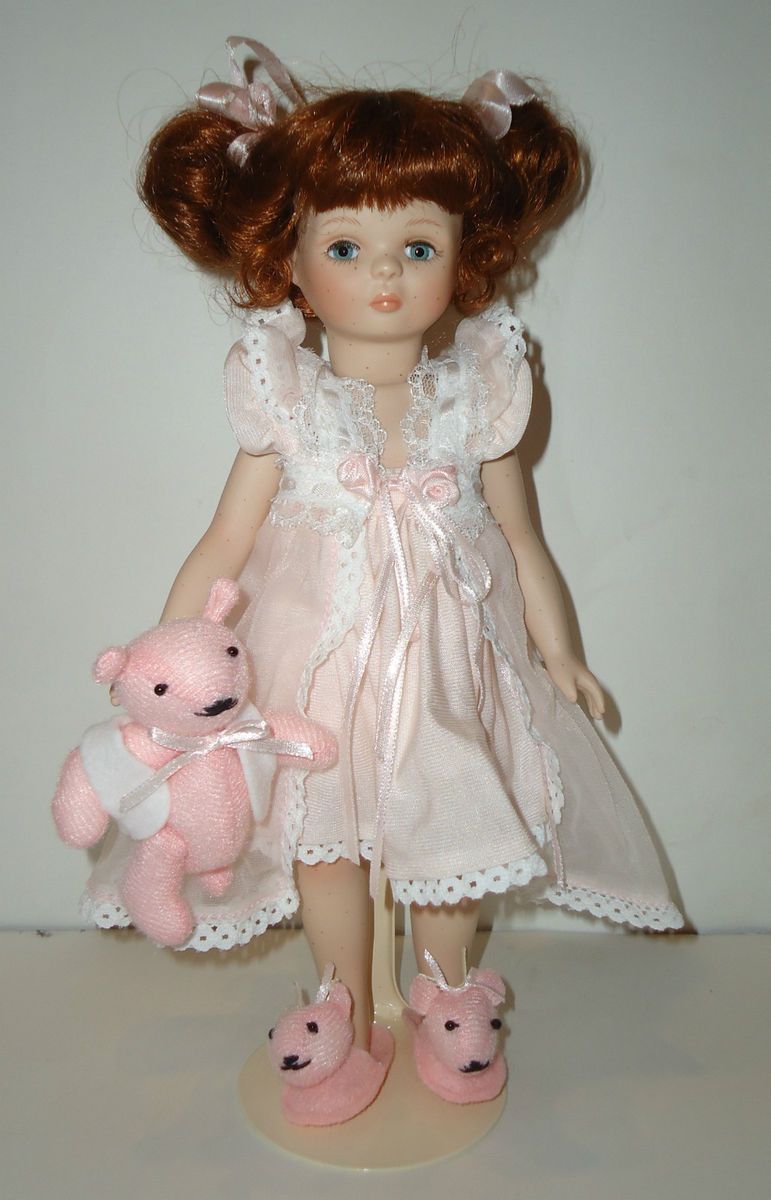 Marie Osmond Dottie Anne Miracle Children Porcelain Doll Knickerbocker