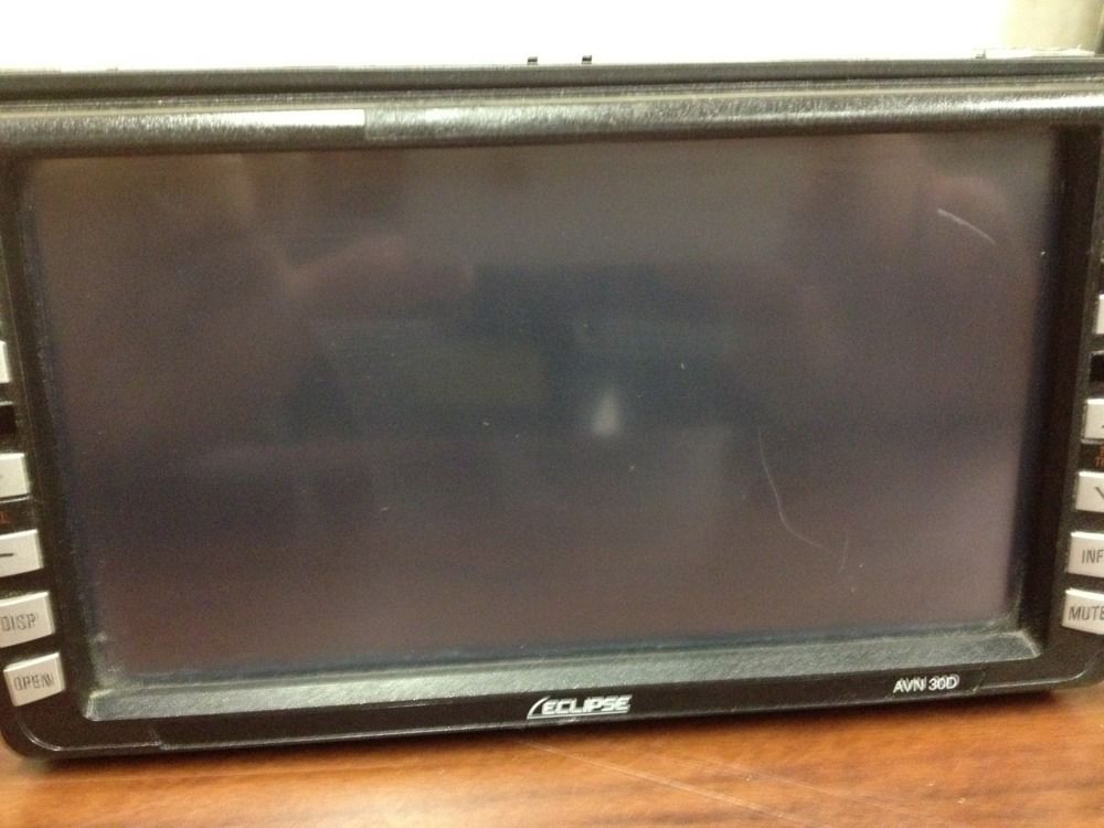 ECLIPSE AVN30D DVD/CD/NAV   IN DASH HEAD UNIT   TOUCH SCREEN