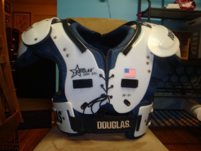 Douglas Football Shoulder Pads Rib Protector Adult XXL fits Large or