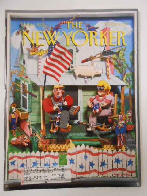  Magazine 1993 July 5 Red Grooms David Durk Kitty Carlisle Hart