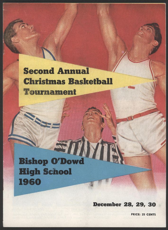 1960 Bishop ODowd HS Oakland CA HS BK Tourney PGM