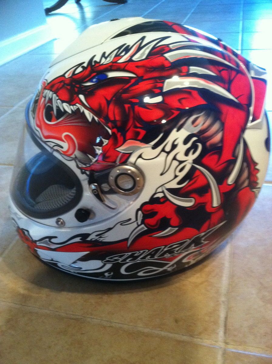 Shark RSR2 Miguel Duhamel Replica Helmet L