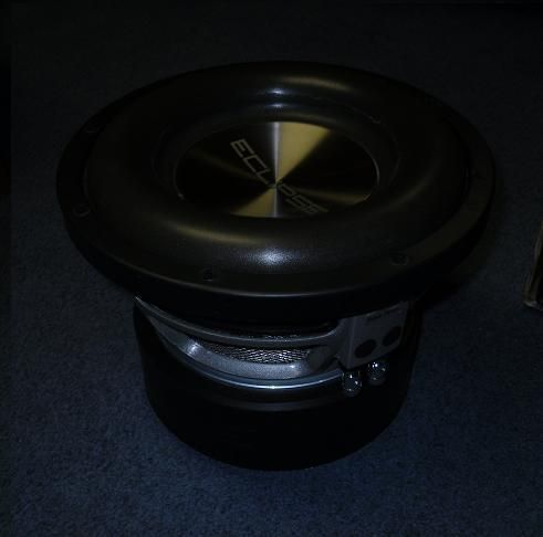 SW9102 Eclipse Titanium Subwoofer 10 DVC in Box