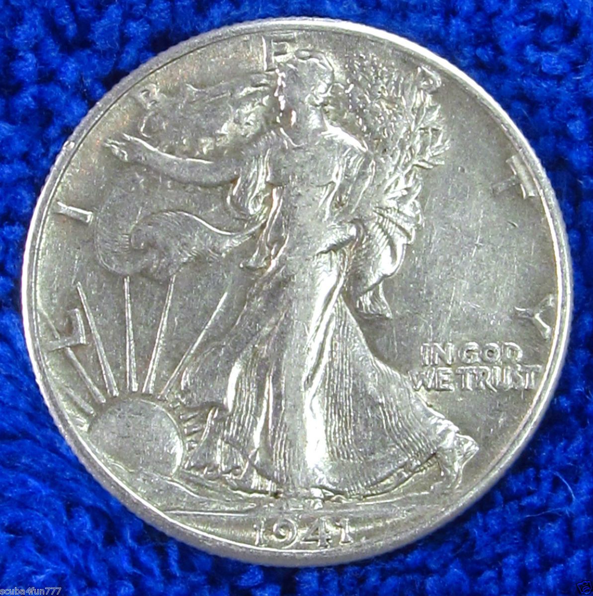 1941 Walking Liberty Half Dollar Walker 90 silver Inv 111 18