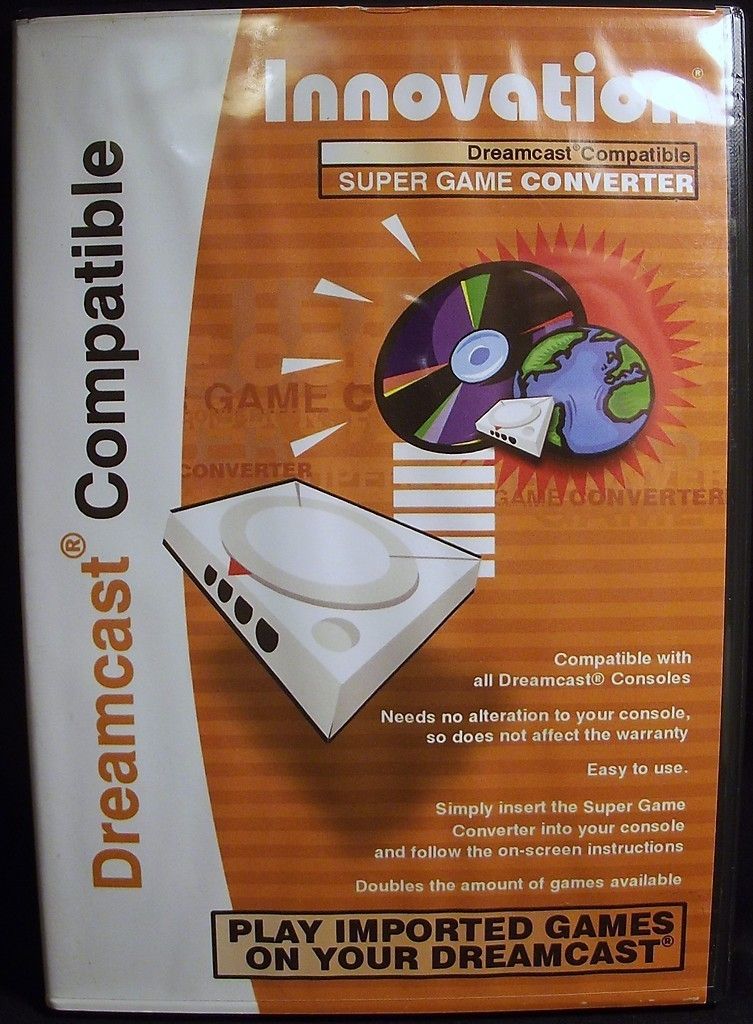 Super Game Converter by Innovation for Sega Dreamcast Region Free