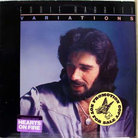 Eddie Rabbitt Variations LP VG 6E 127 Vinyl 1978 Record