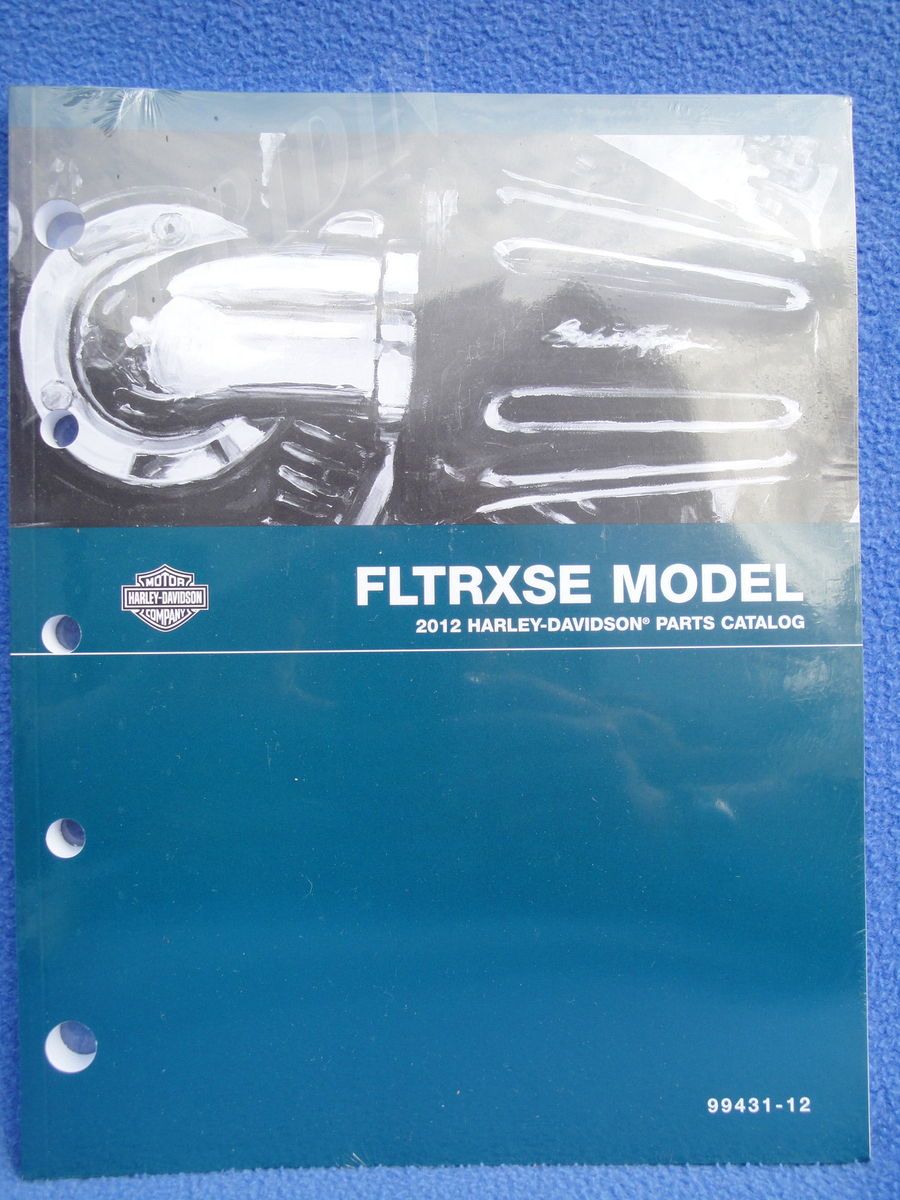 2012 HARLEY SCREAMIN EAGLE FLTRXSE PARTS CATALOG MANUAL99431 12 CVO