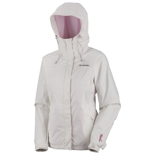 Womens Columbia Arcadia Rain Jacket Mom O Gram Pink Ribbon SEALED