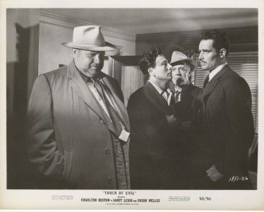 TOUCH OF EVIL ORIG STILL NOIR CHARLTON HESTON ORSON WELLES C/U