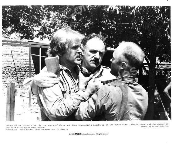 Under Fire Nick Nolte Gene Hackman Ed Harris B w Still FN