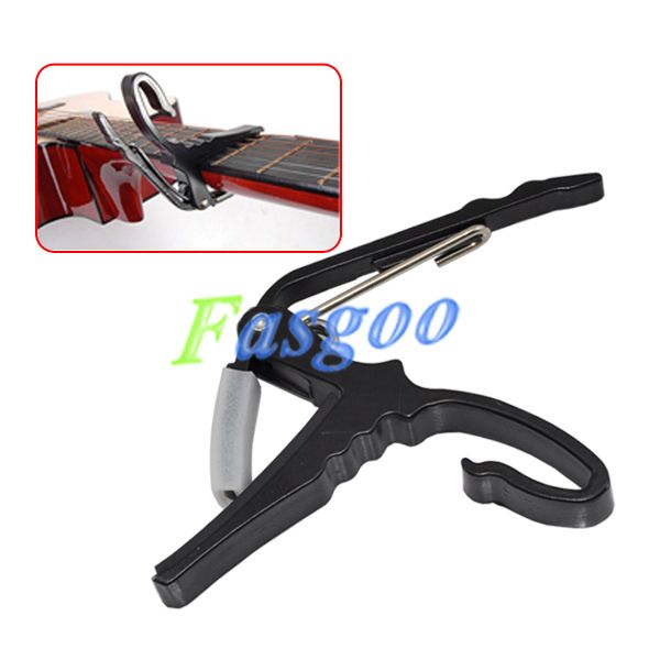 Folk Acoustic Electric Guitar Trigger Capo Key Clamp