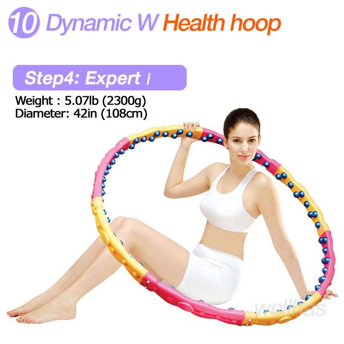 dynamic w Health Hula Hoola Hoop Fitness Massage NoBox