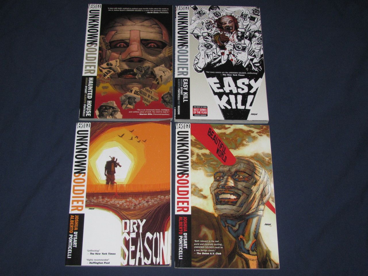  SOLIDER VOL. 1   4 TPB LOT   FULL SERIES   VERTIGO   JOSHUA DYSART