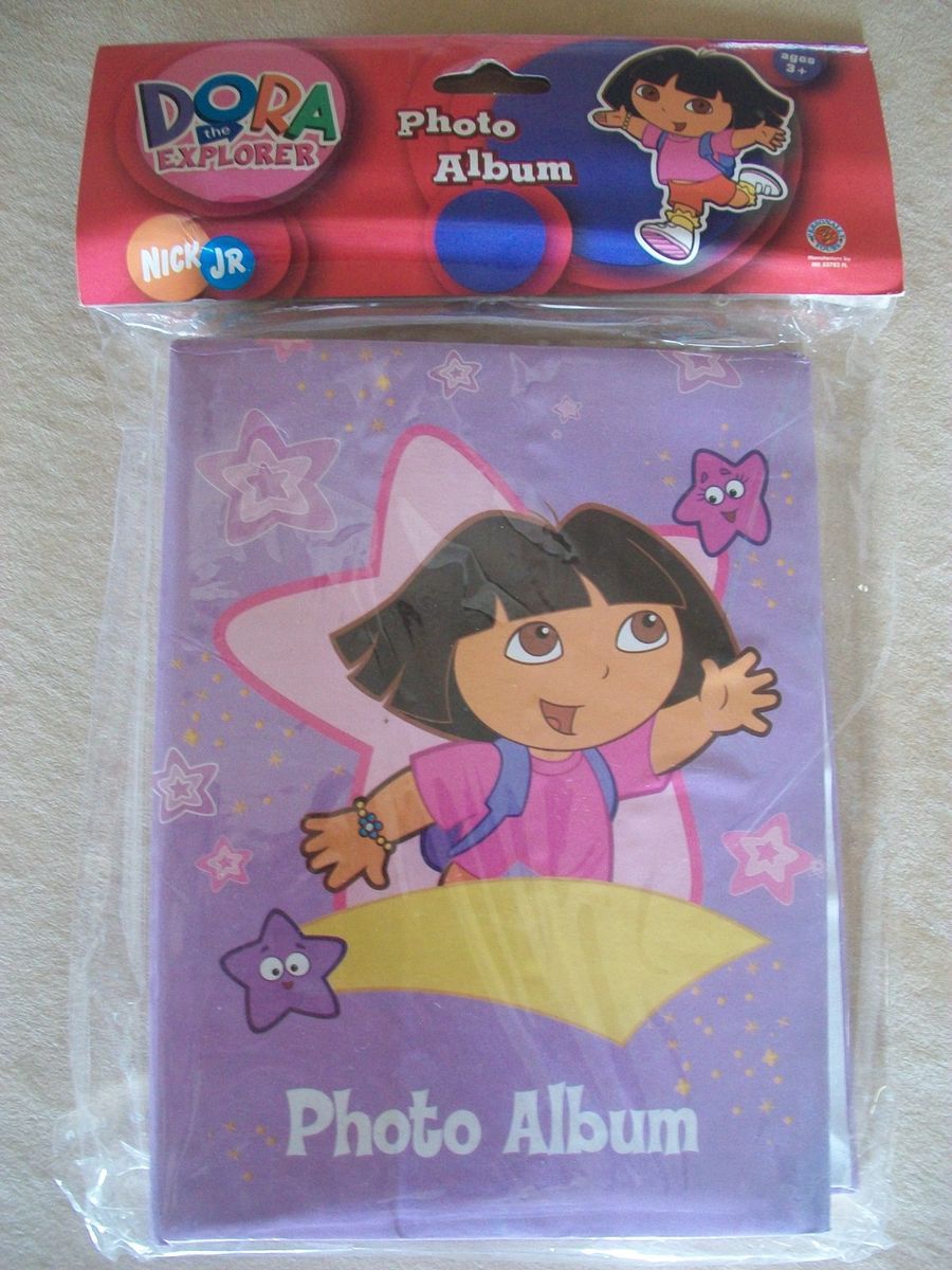 Nick Jr. Dora The Explorer Photo Album, Fits 40 4 X 6 Photos, NEW IN