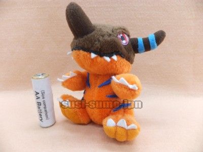 Plush Doll Digimon Greymon Bandai 1999 Japan Anime Digital Monsters