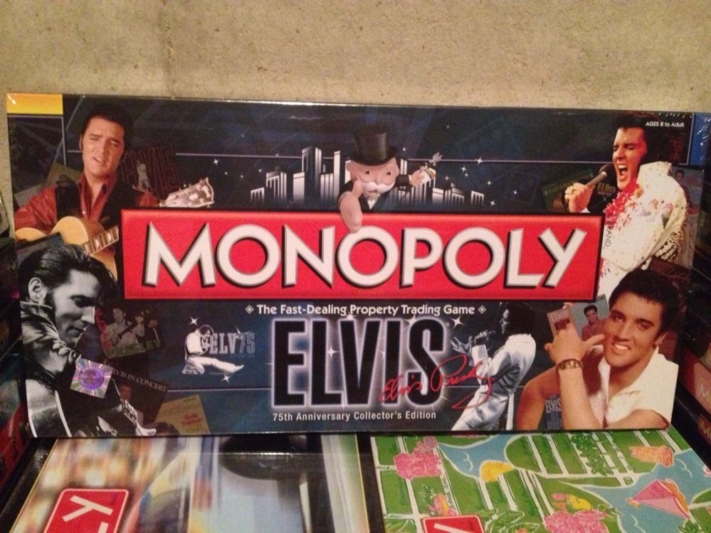 Elvis 75th Anniversary Collectors Edition Monopoly New Never Opened