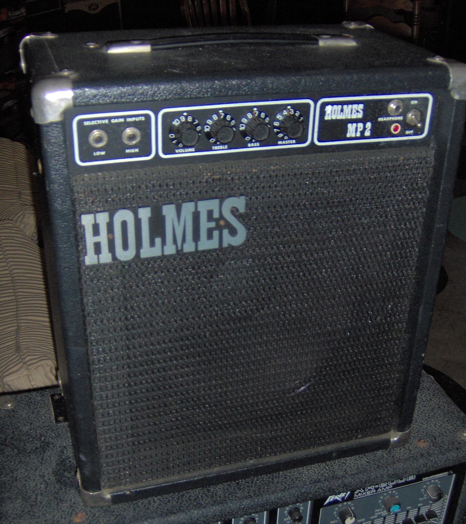 Holmes Greenwood Mississippi Vintage Amp Amplifier RARE