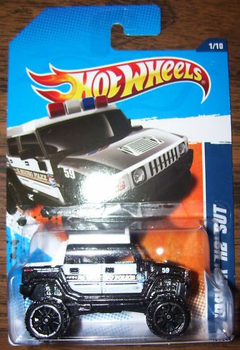 Hot Wheels 2011 Hummer H2 SUT El Segundo Police 1 10