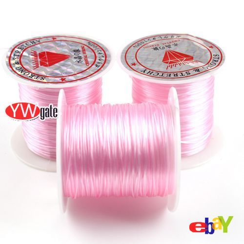 Various Crystal Elastic Beading Wire Thread Cord Jewelry Making Free