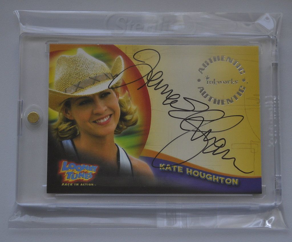 JENNA ELFMAN AUTO INKWORKS LOONEY TUNES AUTOGRAPH