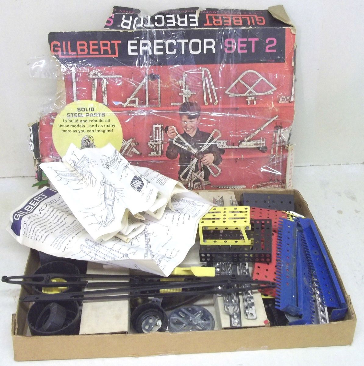 GILBERT ERECTOR SET 2 10252 PARTS