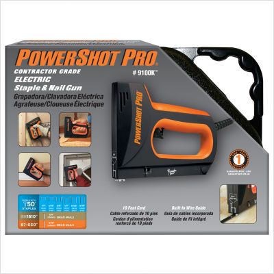  PowerShot 9100 Contractor Grade Electric Staple Nail Gun