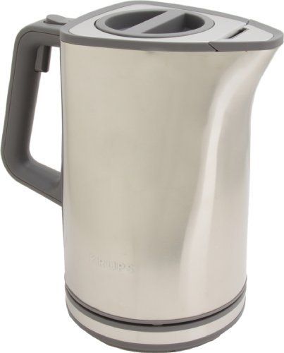 Krups BW500 1 8 Quart Electric Kettle Stainless Steel New