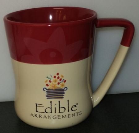 Edible Arrangements Daisy Mug Large Red Coffee Cup