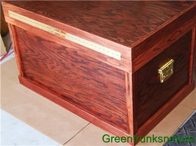 Classic Oak Tack Trunk Custom Show Trunk English or Western Red