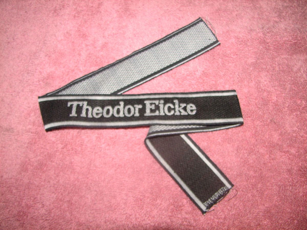  German Theodor Eicke Cufftitle